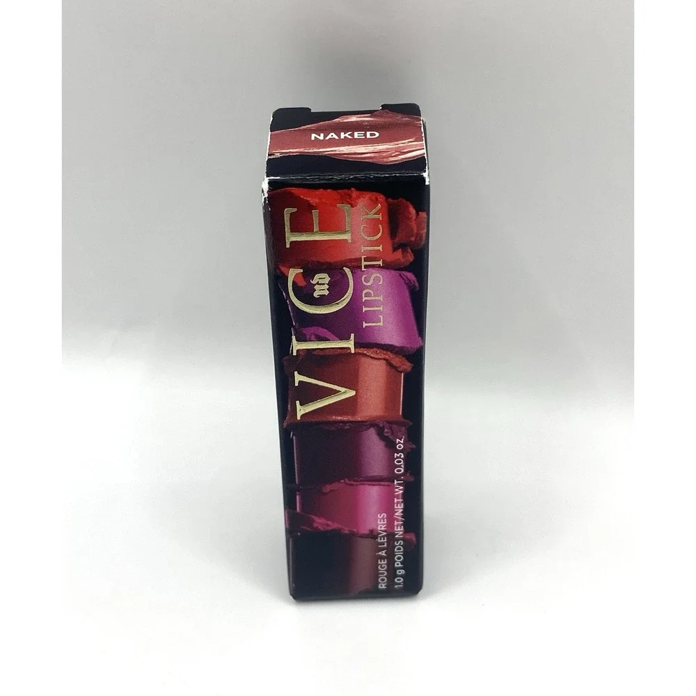 Urban Decay Vice Lipstick Naked (Cream) Travel Size .03 oz NIB